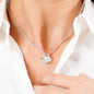 To My Beautiful Daughter | From Mom - Love Knot Necklace