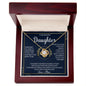 To My Beautiful Daughter | From Mom - Love Knot Necklace