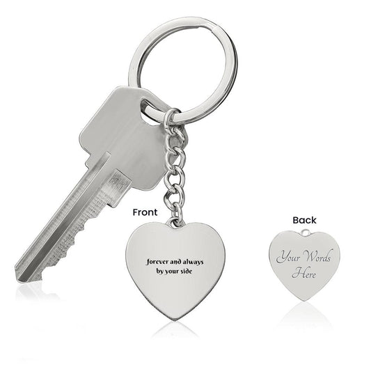 Lover heart keychain