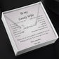 Wife name necklace