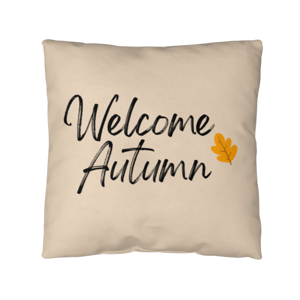Welcome Autumn Pillow