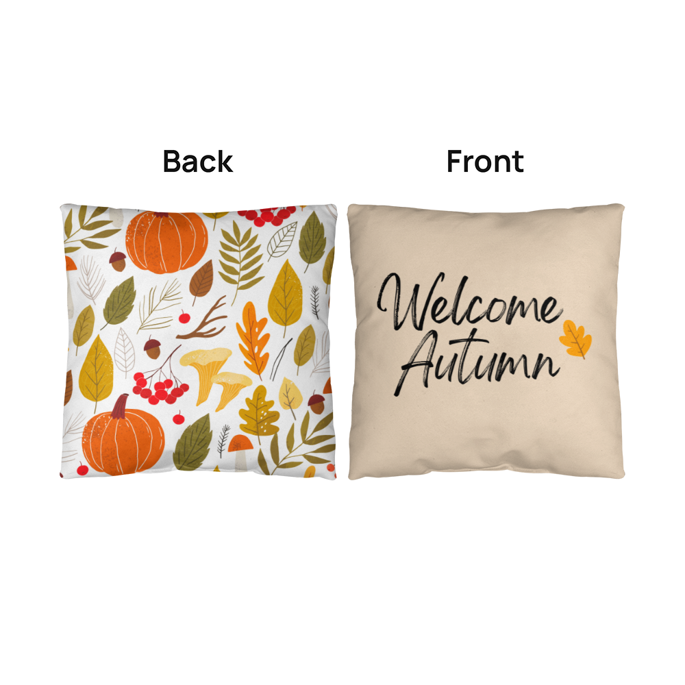 Welcome Autumn Pillow