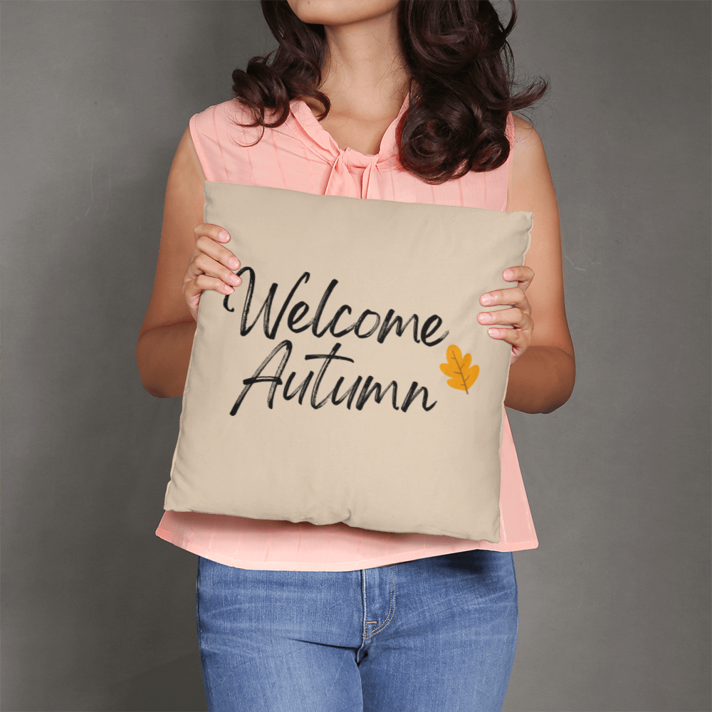 Welcome Autumn Pillow