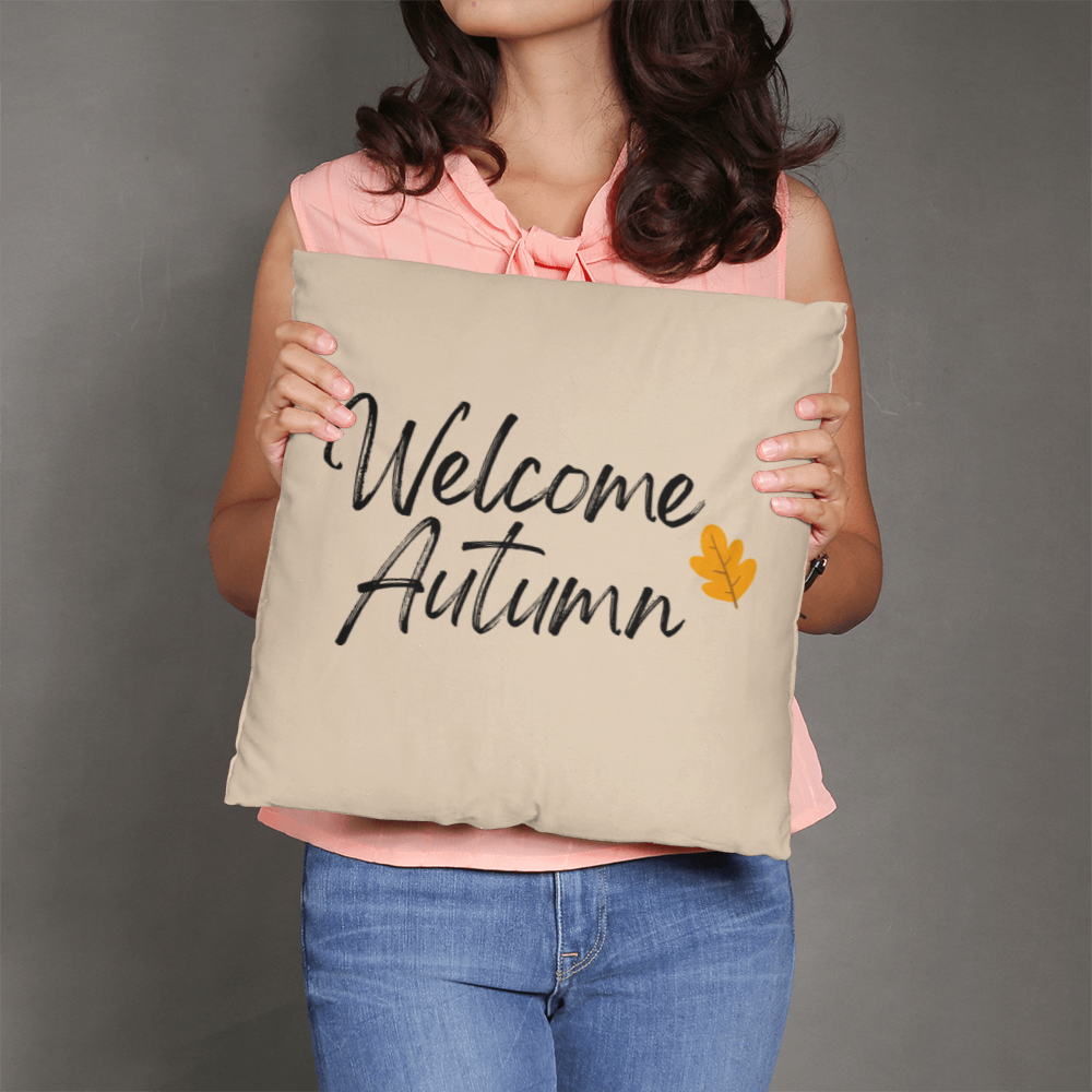 Welcome Autumn Pillow