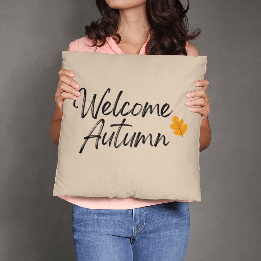 Welcome Autumn Pillow