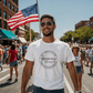 White Unisex Honoring Veterans Shirt