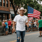 White Unisex Honoring Veterans Shirt