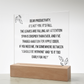 Square Acrylic Plaque - Dear Productivity