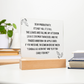 Square Acrylic Plaque - Dear Productivity