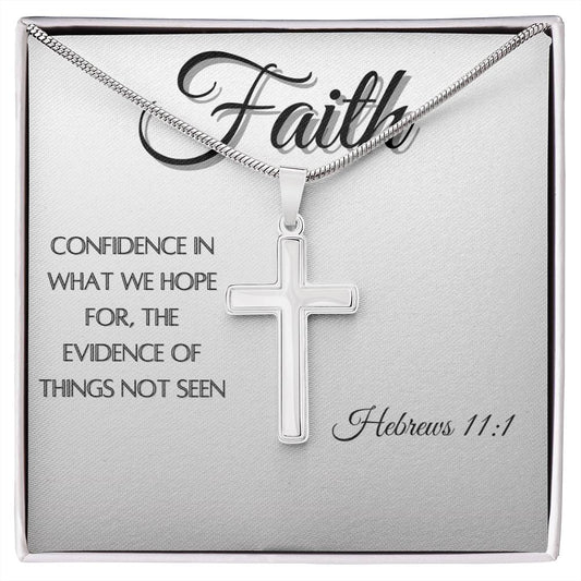 Faith Cross Necklace